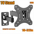 thumbnail image 3 of Soporte de Pared para TV, Soporte de Esquina de Movimiento Completo para TV de 10 A 32 Pulgadas, Giratorio, Inclinable y Ajustable., 3 of 7