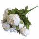 thumbnail image 2 of Ramo de Flores artificiales Macarena Peonía para Decoración de Bodas, 2 of 7