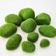 thumbnail image 3 of Yuarrent 15 Uds. De tela para el hogar con piedras de musgo verdes, bajo mantenimiento, larga duración, respetuoso con el medio ambiente Artesanía, 3 of 6