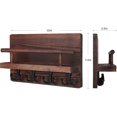 thumbnail image 4 of Key Rack Vintage, Key Organizer, Wall Decoration Wood, Wall Mounted Magazine, 4 of 4