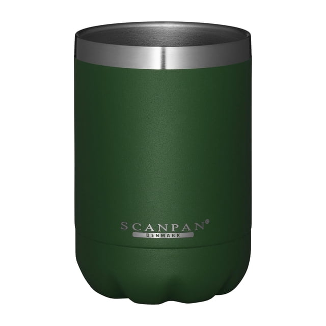 Vaso Scanpan TO GO de acero inoxidable, 350 ml, color verde bosque