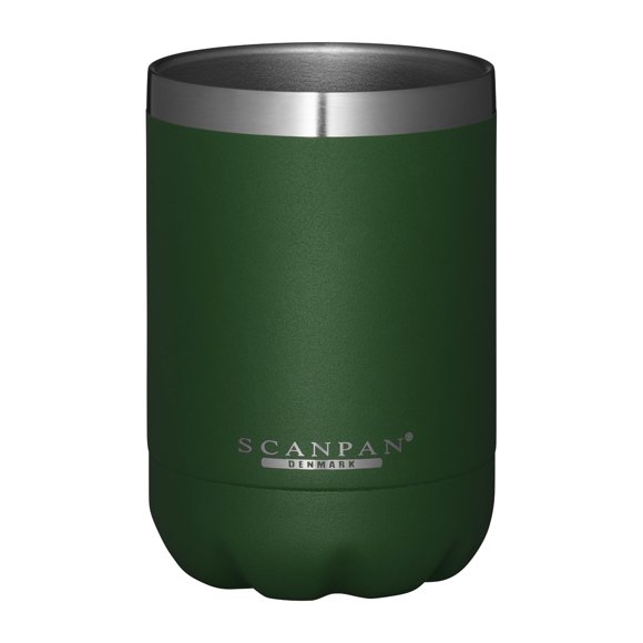Vaso Scanpan TO GO de acero inoxidable, 350 ml, color verde bosque