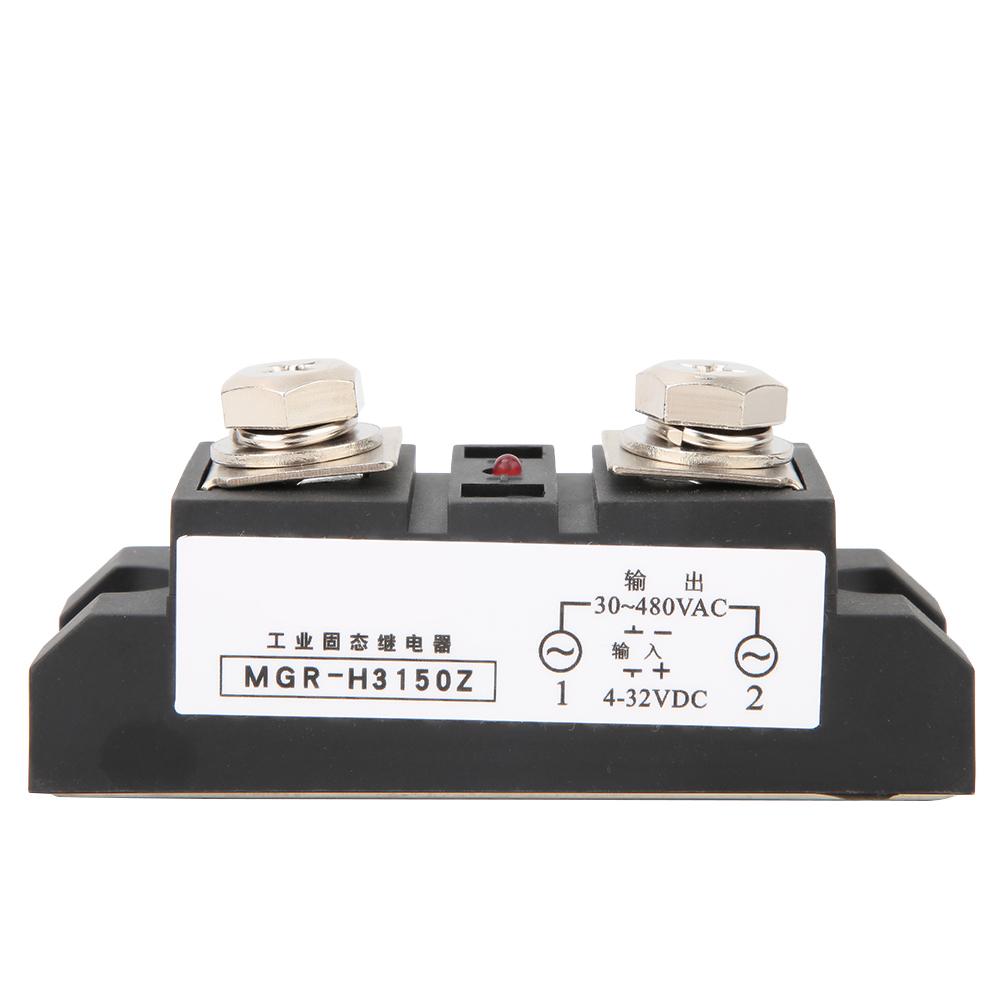 TOPINCN 150A Solid State Relay,30480V AC MGRH3150Z Industrial Grade