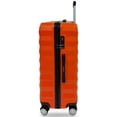 thumbnail image 3 of TUCCI ITALY Storto 3-Piece Unisex Adult Hardside Spinner Luggage Set 20/24/28" - Orange, 3 of 7
