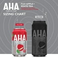 AHA Fuji Apple and White Tea Sparkling Water, 12 fl oz, 8 Cans