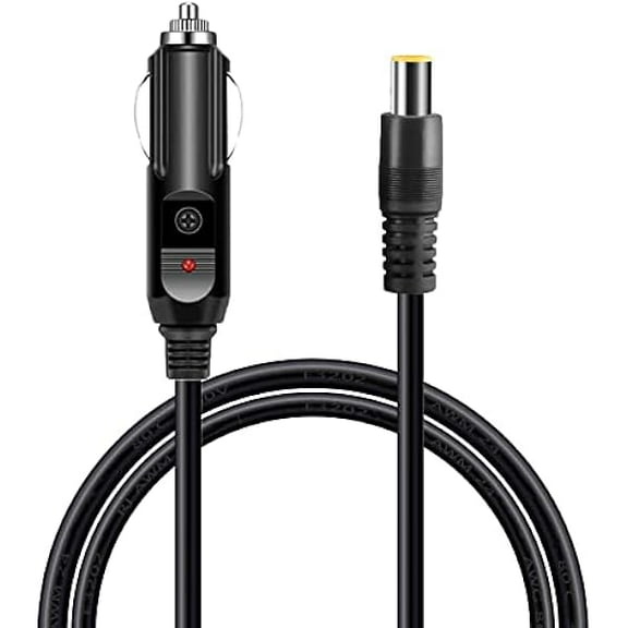 12V DC8MM Car Charger Cable 15A,DC7909 7.9 x 5.5mm Car Cigarette Lighter Cable Compatible with Bluetti EB3A/EB70 Portable Power Station,Camera,Laptop(1.5M) 4.9FT