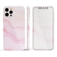 thumbnail image 3 of Design Skinz Marble Surface V1 Pink Full Body Skin Decal Wrap Kit Compatible with Apple iPhone 12 Mini (Screen Trim & Back Skin), 3 of 5