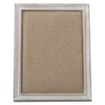 thumbnail image 3 of SOFE Small Bulletin Board for Desk, 12"×16" Cute Linen Pin Board Rustic White Wood Frame, Vision Board Display Photo Memo Board for Office Living Room Bedroom Study Room Tabletop, 3 of 8
