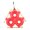 Red, variant on Necvior Golf Ball Silicones Protector Portable Golf Ball Carry Bag With Hook Golf Accessories for Sport Enthusiasts