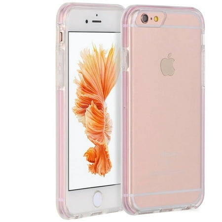GSA Invisible Bumper Candy Case For iPhone 6 & 6s (4.7") Clear Pink