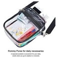 thumbnail image 4 of MAYLISACC Clear Bags Stadium Approved, PVC Transparent Crossbody Bag Waterproof Clear Bags with Adjustable Should Straps, 4 of 4