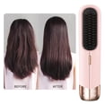 thumbnail image 2 of YIGSECU Styling Tool Hair Straightener Brush Convenient Electric Hot Comb for Hair, 2 of 15