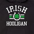 thumbnail image 3 of Instant Message - Irish Hooligan Athletic - Men's Pullover Hooded Fleece Sweatshirt, 3 of 6