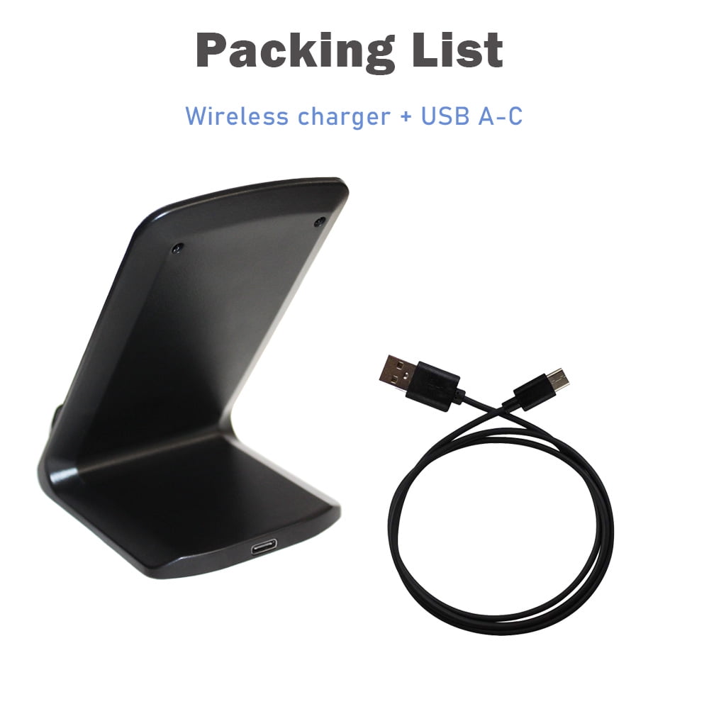 4-Pack Fenzer Wireless Charger, 15W Fast Qi-Certified Charging Station Sleep-Friendly Adaptive Light Compatible for iPhone 16 15 14 13 Pro XS 8 Plus Samsung Galaxy S25 S24 S23 S22 S21 Google Pixel