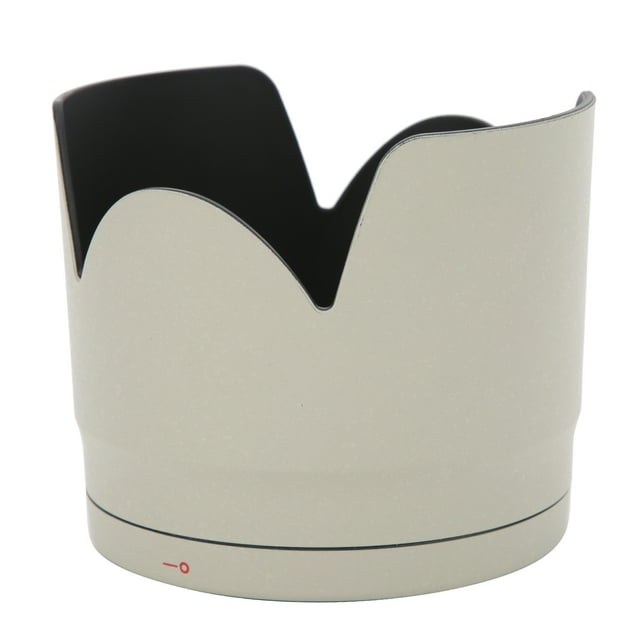 Camera Lens Hood, White Reversible Lens Hood Light Weight Avoid Haze For Photographers For Camera Lens Assist For Lens Accessories For Photography Tools