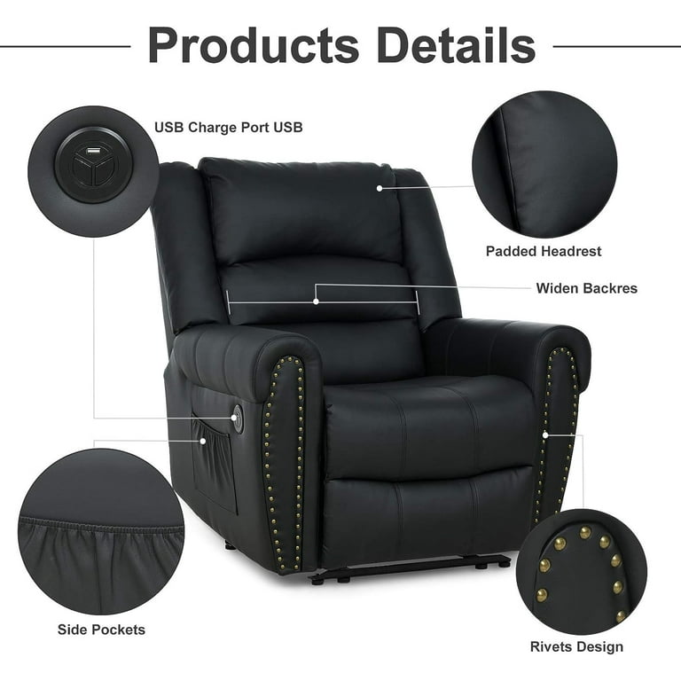 Mecor Lift Chairs Recliners Lift Chair for Elderly Reclining Lift