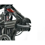 Zizzo Urbano 20 Wheel, 8-Speed Aluminum Alloy Folding Bike for All Genders, Dark Gray