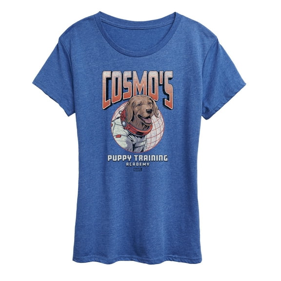 Marvel Guardians of the Galaxy - Cosmos Puppy Training - Women's Short Sleeve Graphic T-Shirt