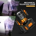 thumbnail image 4 of PINSAI Super Bright  High Power Headlamp ,Rechargeable Outdoor Hunting  Fishing Camping Spotlight, 4 of 8