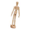 thumbnail image 2 of Artists Manikin, Non Corroding Jointed Mannequin Poseable Polishing Treatment Anti Slip Base For Home Decoration, 2 of 8