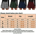 thumbnail image 2 of Jupe Sexy Douce pour Femmes Taille Haute Plissée à Carreaux Mini Courte en Ligne, 2 of 4