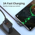 thumbnail image 4 of YIGSECU Braided USB to USB C Cable USB Cord for Fast Data Transfer 3A Charging Cord Wire Builts to Last Wide Compatibility, 4 of 20
