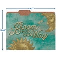 thumbnail image 3 of Eureka Curiosity Garden Student and Teacher File Folders for School, 9" x 11.5", 4 Pieces, 3 of 10