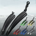 thumbnail image 4 of Maytalsory Wide Compatibility Mountain Bike Plastic Fenders Set For Any Bike Bicycle Front Rear Mudguard White, 4 of 6