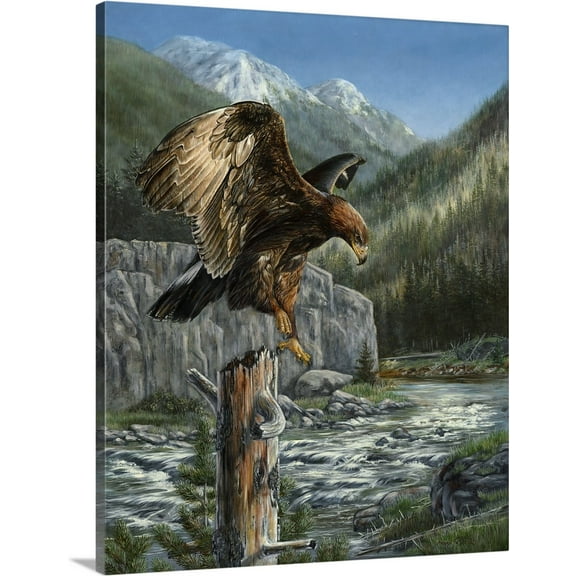 Great BIG Canvas | "Golden Glory" Canvas Wall Art - 24x30