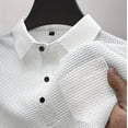 thumbnail image 6 of Capri Polo Shirts Men Ultra Comfortable Polo Shirt Textured Breathable Refreshing Casual Polo Shirts，2XL, 6 of 7