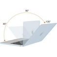 thumbnail image 5 of MOSISO Compatible with 2025-2022 MacBook Air 13.6 inch Case M4 A3240 M3 A3113 M2 A2681, Plastic Hard Shell Case&Keyboard Cover&Screen Protector&Type C Adapter 2 Pack, Baby Blue, 5 of 6