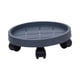 thumbnail image 3 of Soporte para plantas con ruedas para mover macetas, base transpirable, carrito redondo silencioso para flores Diámetro 25 cm, 3 of 8