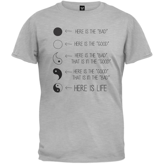 Yin Yang Life T-Shirt - Large