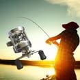 thumbnail image 3 of Almencla W300L/W300R Baitcasting Fishing Reel Aluminum Side Star Drag System R R, 3 of 8