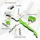 thumbnail image 3 of Uxcell 2 Pcs 4.8" Abridores de Vino Sacacorchos de Camarero, Verde, 3 of 7