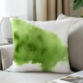 thumbnail image 3 of LALILO Throw Pillow Covers Green Spot Watercolor Trendy Tint Cushion Cover 18" x 18", 2 Pack, 3 of 6