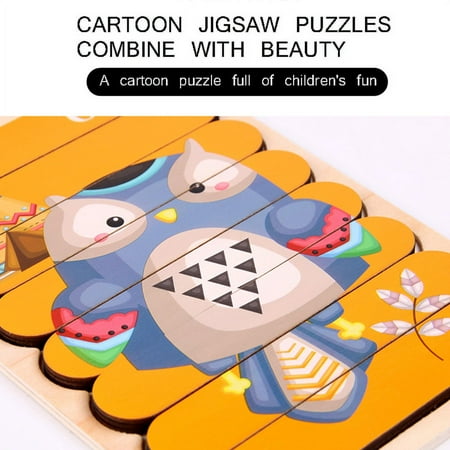 Double-Sided 3D Puzzle Storytelling Puzzle Puzzle Games Stacking