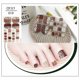 thumbnail image 1 of Xihbxyly Pegatinas para Uñas de Los Pies, Diseño de Diamante de Imitación Bronceado Brillante, Fácil Aplicación Autoadhesiva, Versátiles Estilos para Combinar, Divertido Arte de Uñas Diy, Decoración, 1 of 3