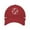 Red, variant on Baseball Hats for Women, Audhol Washed Baseball Pattern with Printed Baseball Caps on Both Sides Womens Hats Purple One Size