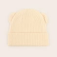 thumbnail image 6 of Splozh Baby Boy Winter Hat Toddler Warm Baby Fall and Winter Hats Pullover Boys and Girls Baby Knitted Hats Beige,3-36 Months, 6 of 8