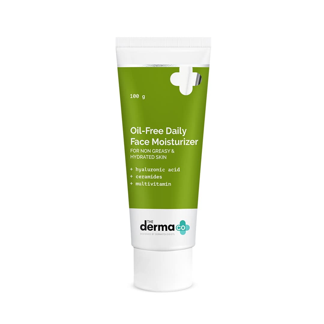 The Derma Co Oil-Free Daily Face Moisturizer With Hyaluronic Acid