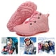 thumbnail image 1 of Botines Minimalistas Botas Nieve Invierno para Senderismo Escalada (32) Rosa, 1 of 9