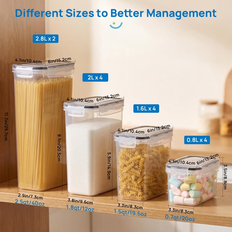 Vtopmart Airtight Food Storage Containers Set, 14pcs Kitchen