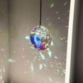 thumbnail image 6 of 3"/79mm Hanging Crystal Prism Suncatcher for Window Large Sun Catchers AB Colored Faceted Prisms Ornament Rainbow Maker Chandelier Crystal Pendant, 6 of 8