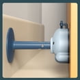 thumbnail image 2 of Tope de puerta autoadhesivo naranja de 2 uds, soporte de Tope de puerta de silicona, gratis con tope de puerta de casa reutilizable duradero, sin necesidad, 2 of 5