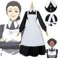 thumbnail image 1 of Traje de sirvienta de dibujos animados de anime NikouMX disfraz de cosplay, 1 of 8