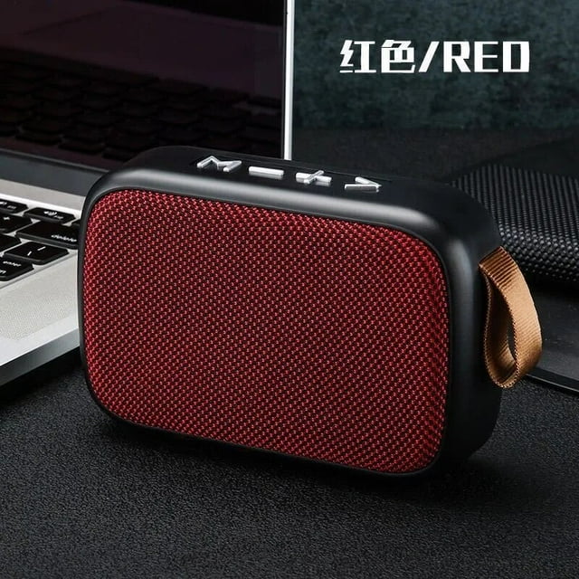 New Wireless Bluetooth Speaker Outdoor Portable Subwoofer Mini Speaker Home Cloth Card Speaker DMH