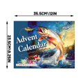 thumbnail image 3 of Angler's Advent Calendar 2025, 24-Piece Fishing Theme Christmas Countdown with Lure Collection for Holiday Parties and Gifts, 3 of 6