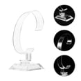 thumbnail image 2 of 10Pcs Watch Display Stand Transparent Watch Holder Plastic Bracelet Stand Stable Watch Rack, 2 of 8