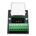 thumbnail image 2 of 4PCS RJ45 Ethernet Female Socket Connector Breakout Board,2.54mm Connector Board Shielded Network Ad, 2 of 5